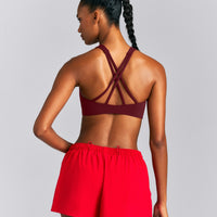 EasyLift™ High Neck Sports Bra New Branding | Rosewood
