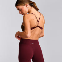 EasyLift™ Ultra Minimal Bralette with Grey Logo | Rosewood