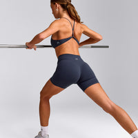 EasyLift™ Ultra Minimal Bralette with Grey Logo | True Blue