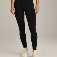 EffortlessLift™ Seamless Mid Rise Leggings New Branding | Black