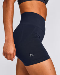 EffortlessLift™ Seamless High Rise Shorts New Branding | True Blue