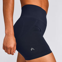EffortlessLift™ Seamless High Rise Shorts New Branding | True Blue