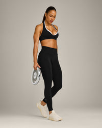 EffortlessLift™ Seamless High Rise Leggings New Branding | Black