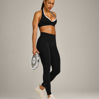 EffortlessLift™ Seamless High Rise Leggings New Branding | Black