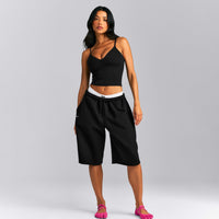 Foundations All Season Longline Shorts | Black