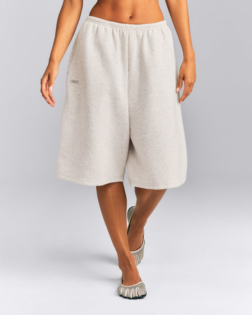 Foundations All Season Longline Shorts | Oat Marl