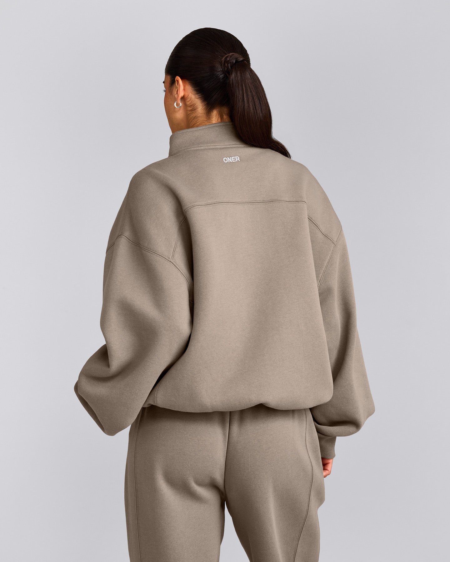 Foundations Cosy 1/4 Zip Sweatshirt | Minky