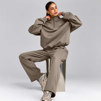 Foundations Cosy 1/4 Zip Sweatshirt | Minky