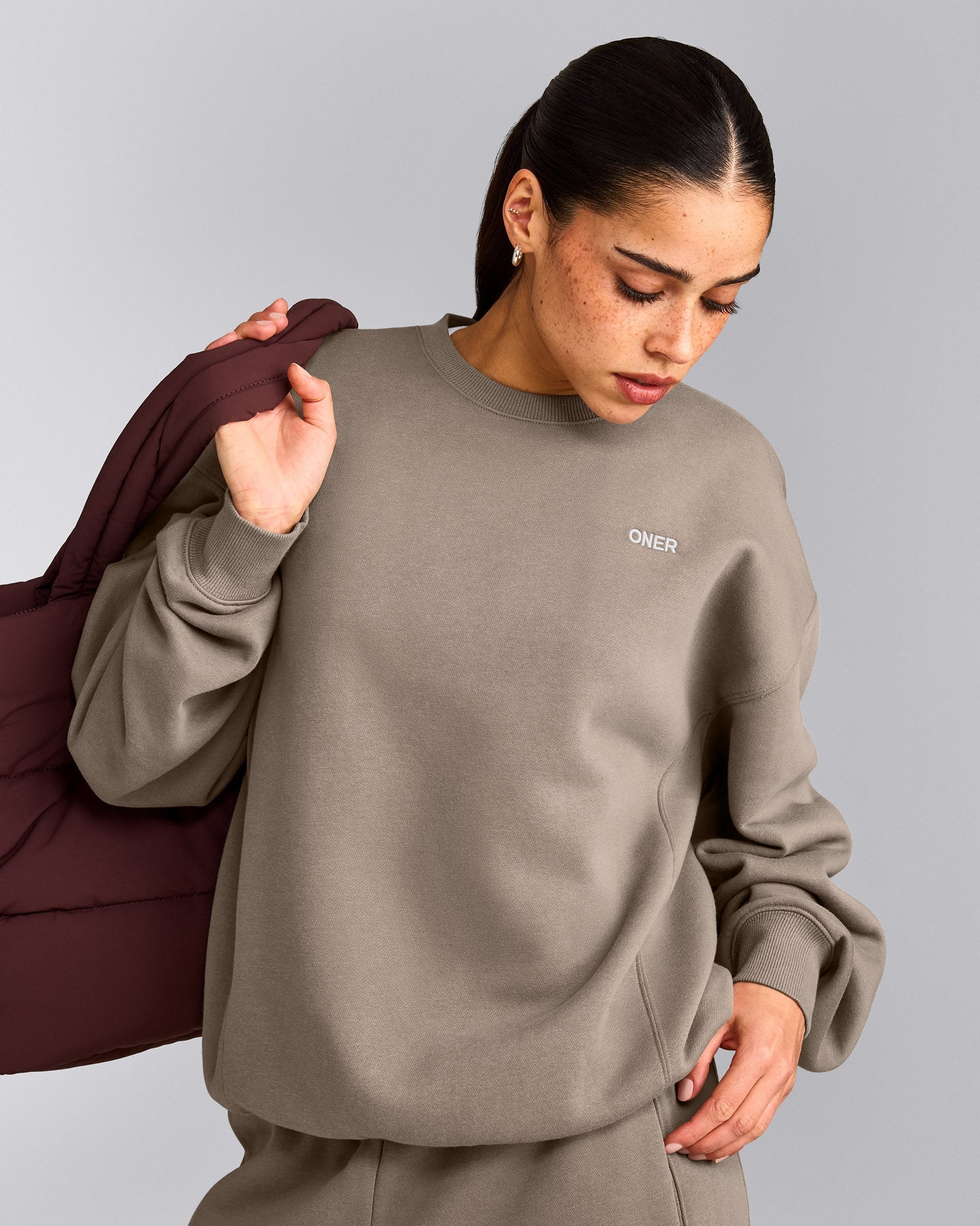 Foundations Cosy Crew Neck Sweatshirt | Minky