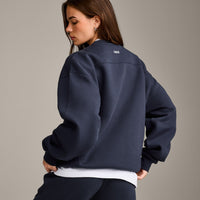 Foundations Cosy Crew Neck Sweatshirt | True Blue