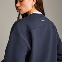 Foundations Cosy Crew Neck Sweatshirt | True Blue