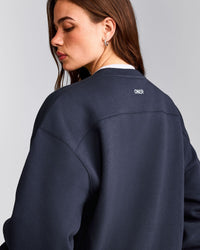 Foundations Cosy Crew Neck Sweatshirt | True Blue