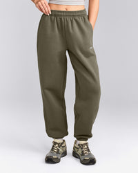 Foundations Cosy Joggers | Alpine Green
