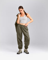 Foundations Cosy Joggers | Alpine Green