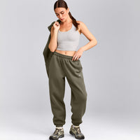 Foundations Cosy Joggers | Alpine Green