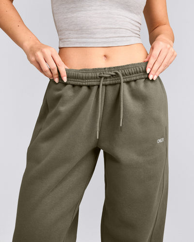Foundations Cosy Joggers | Alpine Green