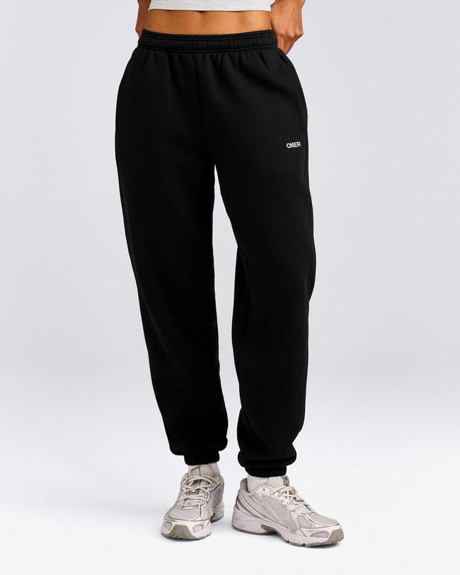 Foundations Cosy Joggers | Black