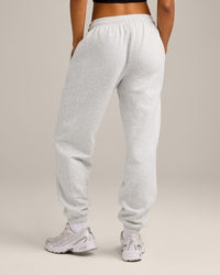Foundations Cosy Joggers | Light Grey Marl
