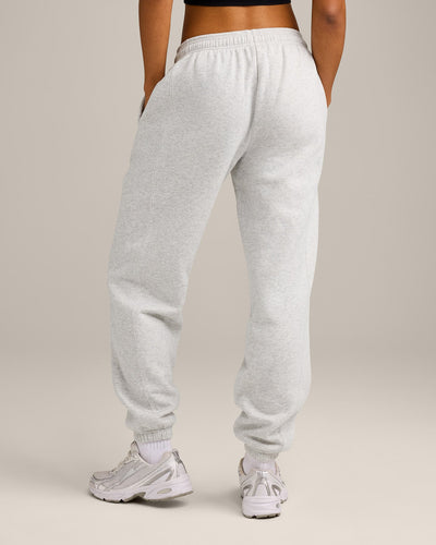 Foundations Cosy Joggers | Light Grey Marl