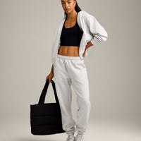 Foundations Cosy Joggers | Light Grey Marl