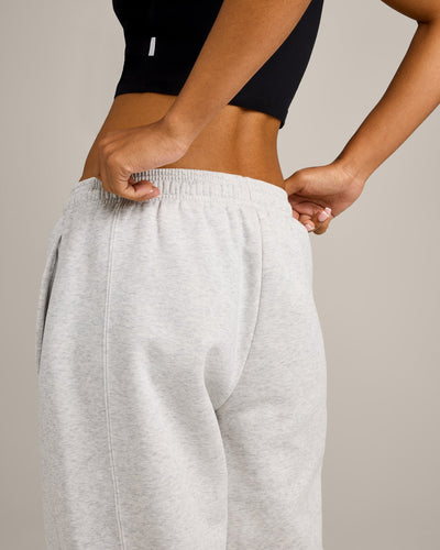Foundations Cosy Joggers | Light Grey Marl