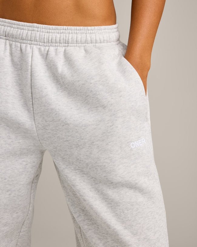 Foundations Cosy Joggers | Light Grey Marl