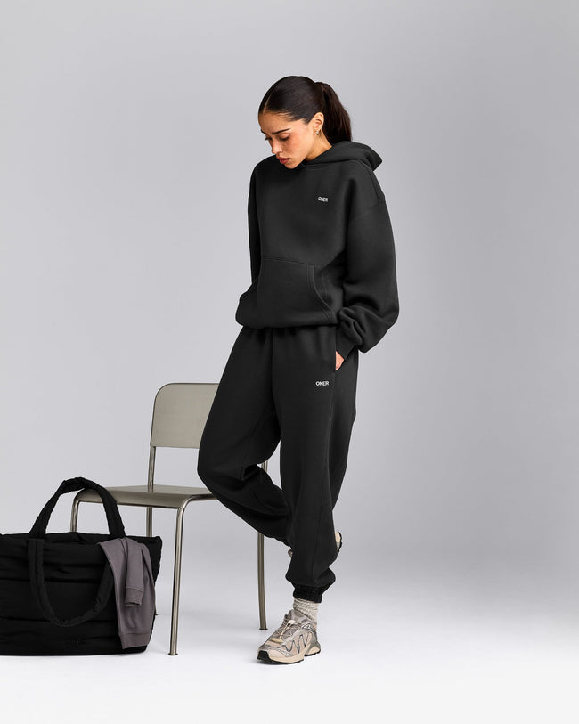 Foundations Cosy Joggers | Soft Black