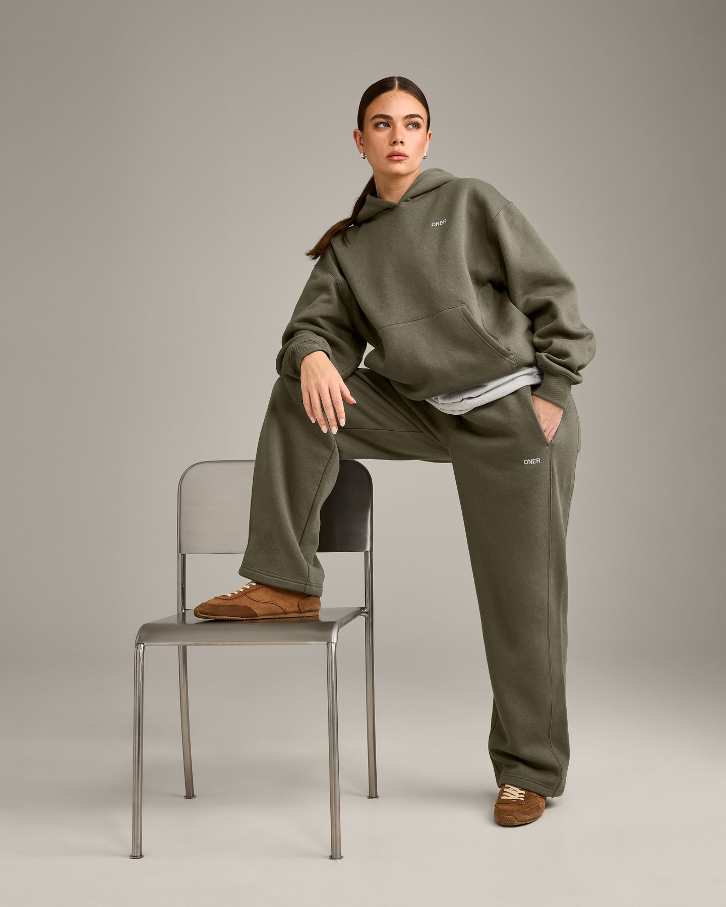 Foundations Cosy Hoodie | Alpine Green