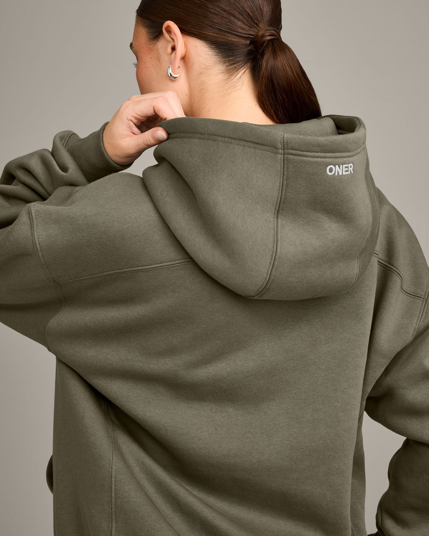 Foundations Cosy Hoodie | Alpine Green