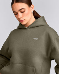 Foundations Cosy Hoodie | Alpine Green