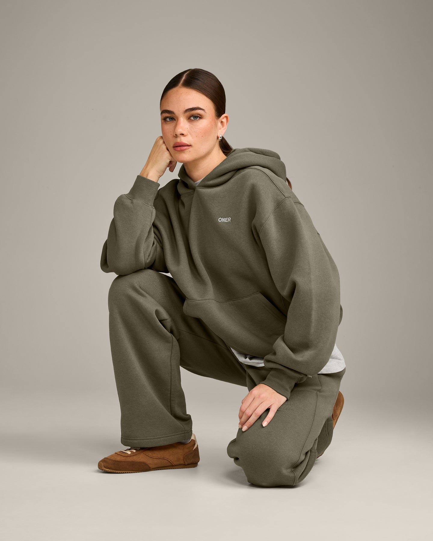 Foundations Cosy Hoodie | Alpine Green