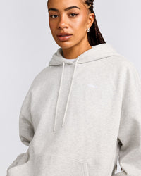 Foundations Cosy Hoodie | Light Grey Marl