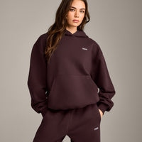 Foundations Cosy Hoodie | Plum Brown
