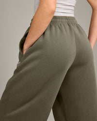 Foundations Cosy Oversized Joggers | Alpine Green