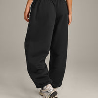 Foundations Cosy Oversized Joggers | Soft Black