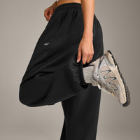 Foundations Cosy Oversized Joggers | Soft Black