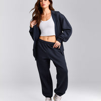 Foundations Cosy Oversized Joggers | True Blue