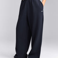 Foundations Cosy Oversized Straight Leg Joggers | True Blue