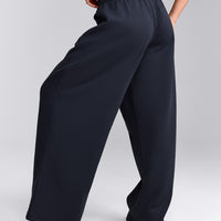 Foundations Cosy Oversized Straight Leg Joggers | True Blue