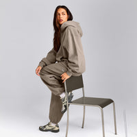 Foundations Cosy Oversized Zip Through Hoodie | Minky