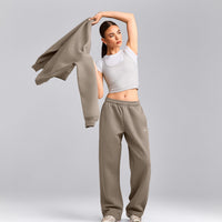 Foundations Cosy Straight Leg Joggers | Minky