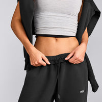 Foundations Cosy Straight Leg Joggers | Soft Black