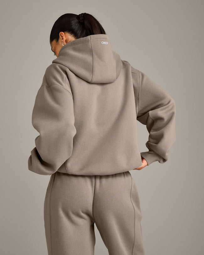 Foundations Cosy Zip Through Hoodie | Minky