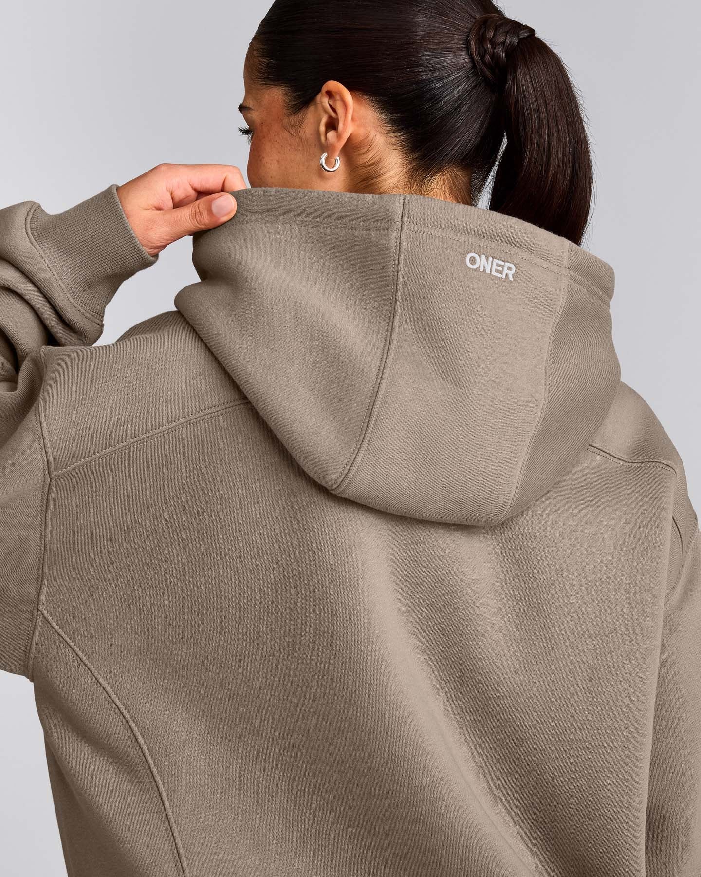 Foundations Cosy Zip Through Hoodie | Minky