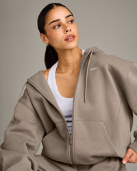 Foundations Cosy Zip Through Hoodie | Minky