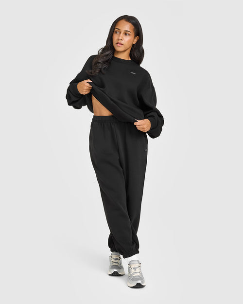 Foundations Oversized Sweatshirt | Black