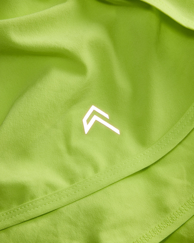 AirMove™ Lined Shorts 2" with Reflective Logo | Citrus Green