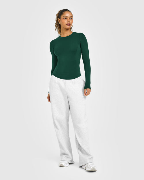 Mellow™ Soft Long Sleeve Top | Racing Green