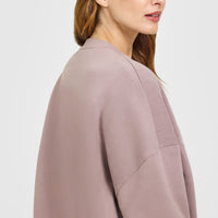 Mid Weight Sweatshirt | Dusty Purple