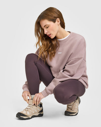 Mid Weight Sweatshirt | Dusty Purple